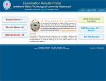 Tablet Screenshot of jntuhresults.in